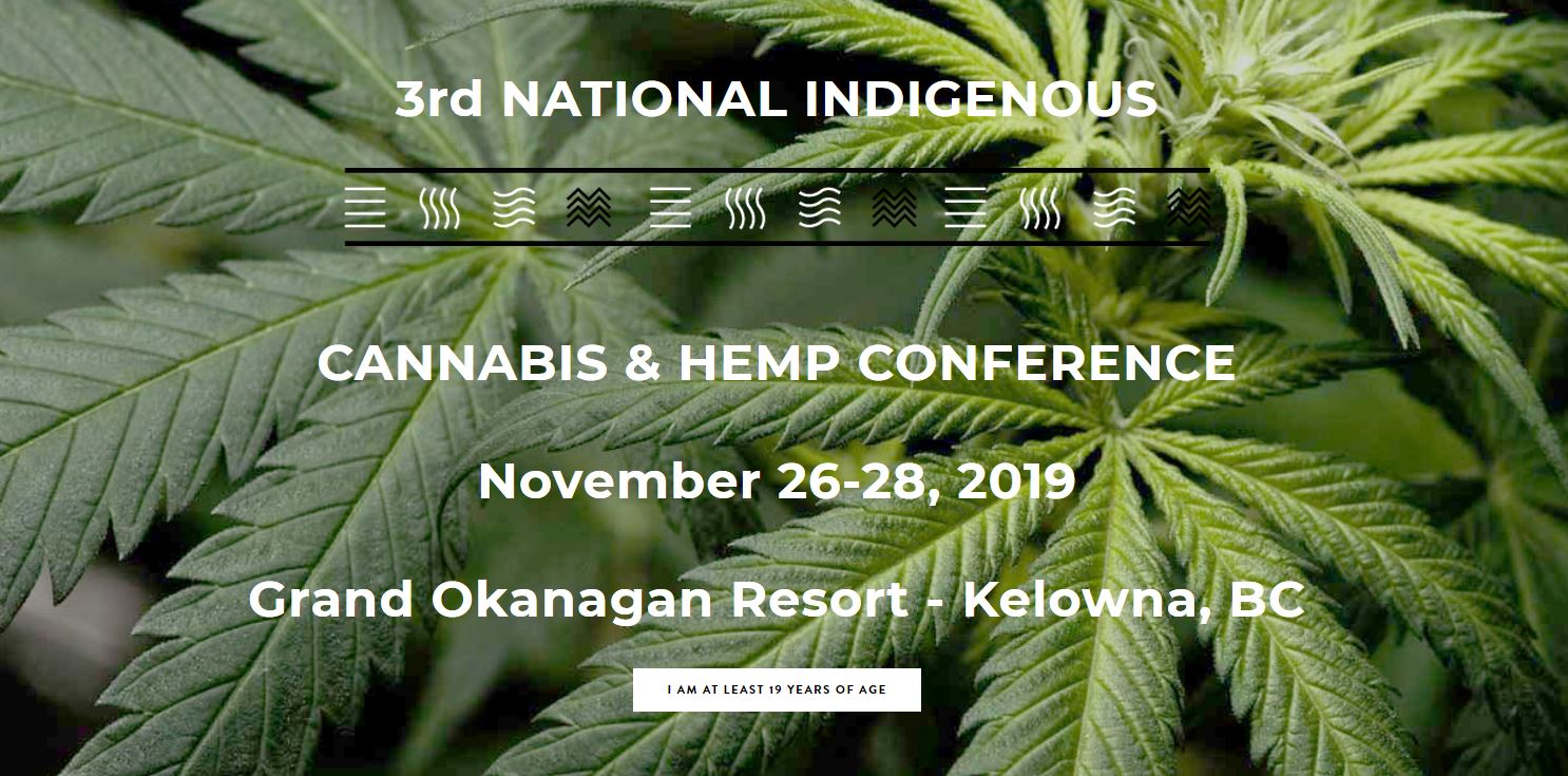 Press Release: National Indigenous Cannabis & Hemp Conference 2019