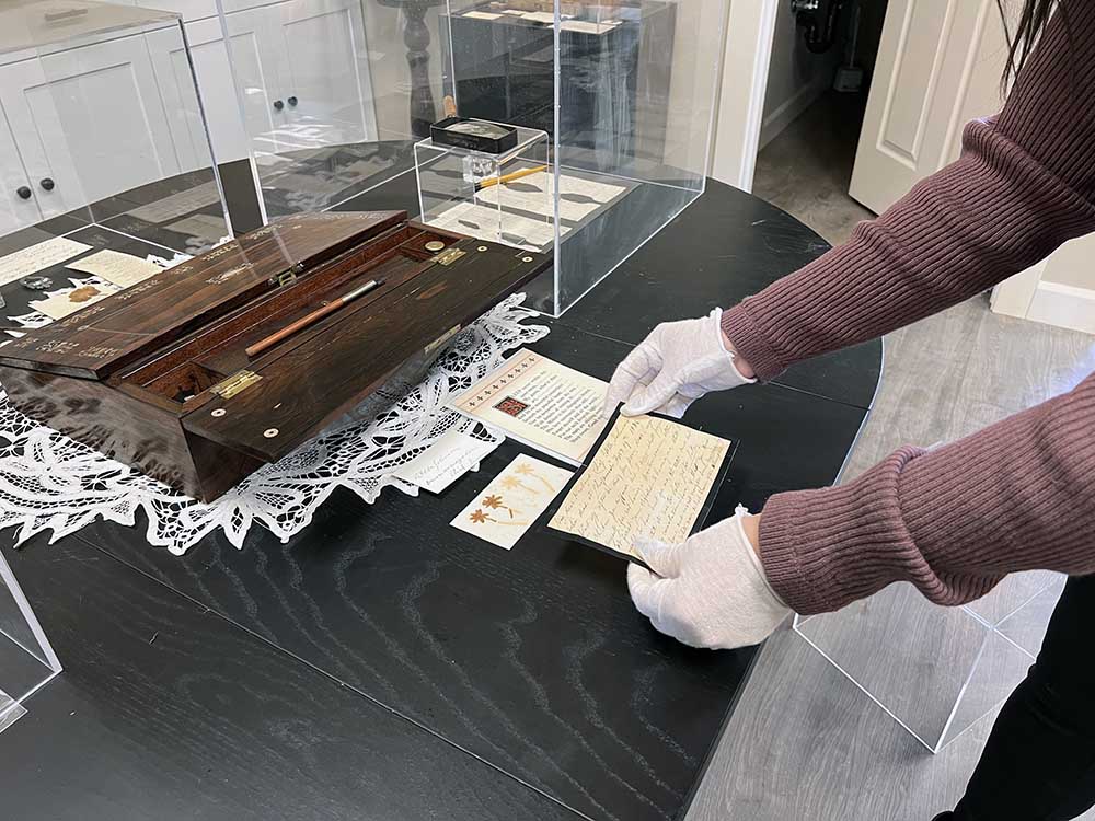 Chiefswood: love letters of Chief Johnson and Emily Howells on display
