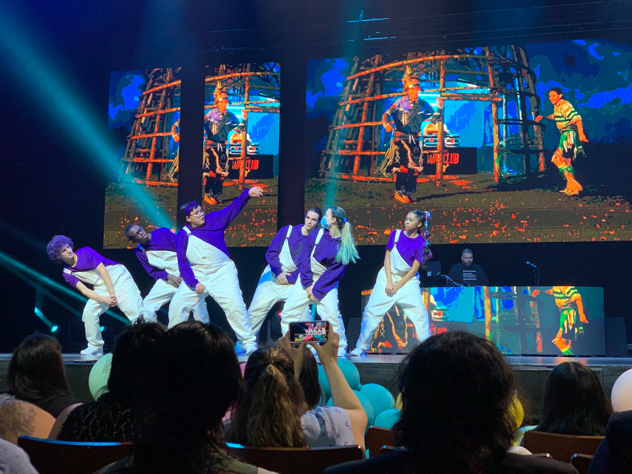 Six Nations students combine dance and education