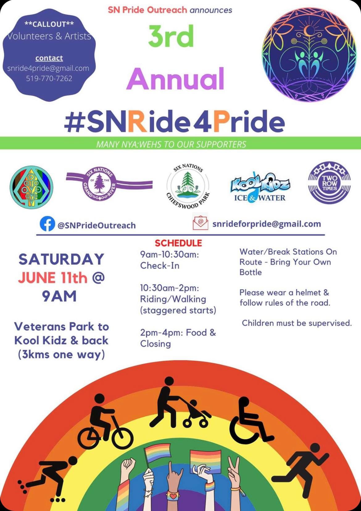 Six Nations Ride4Pride is back