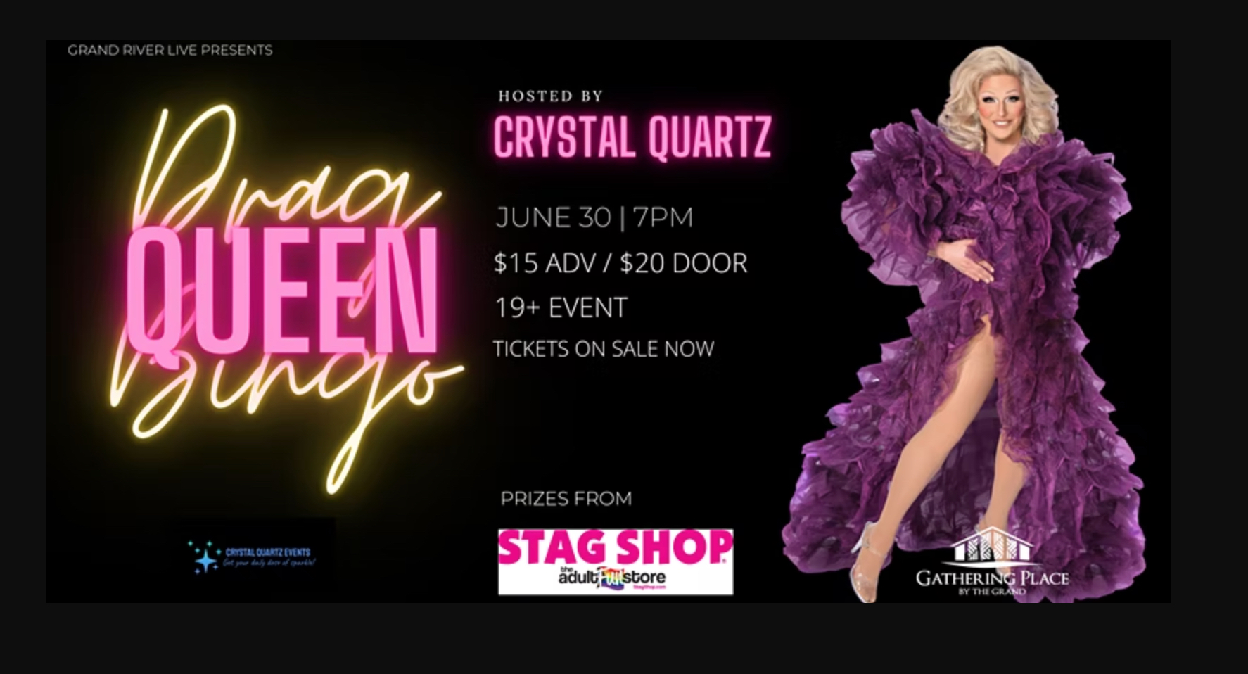 Grand River Live Presents: Drag Queen Bingo