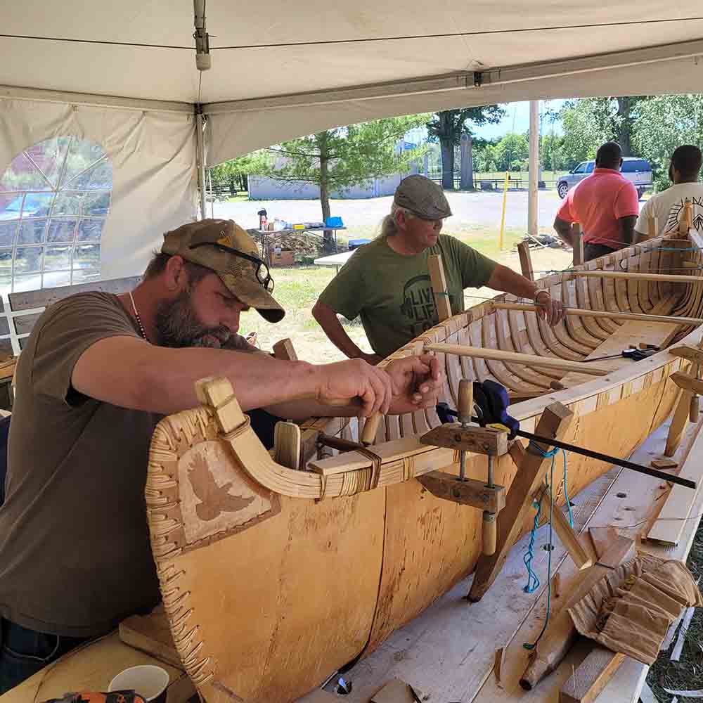 Community canoe launches today
