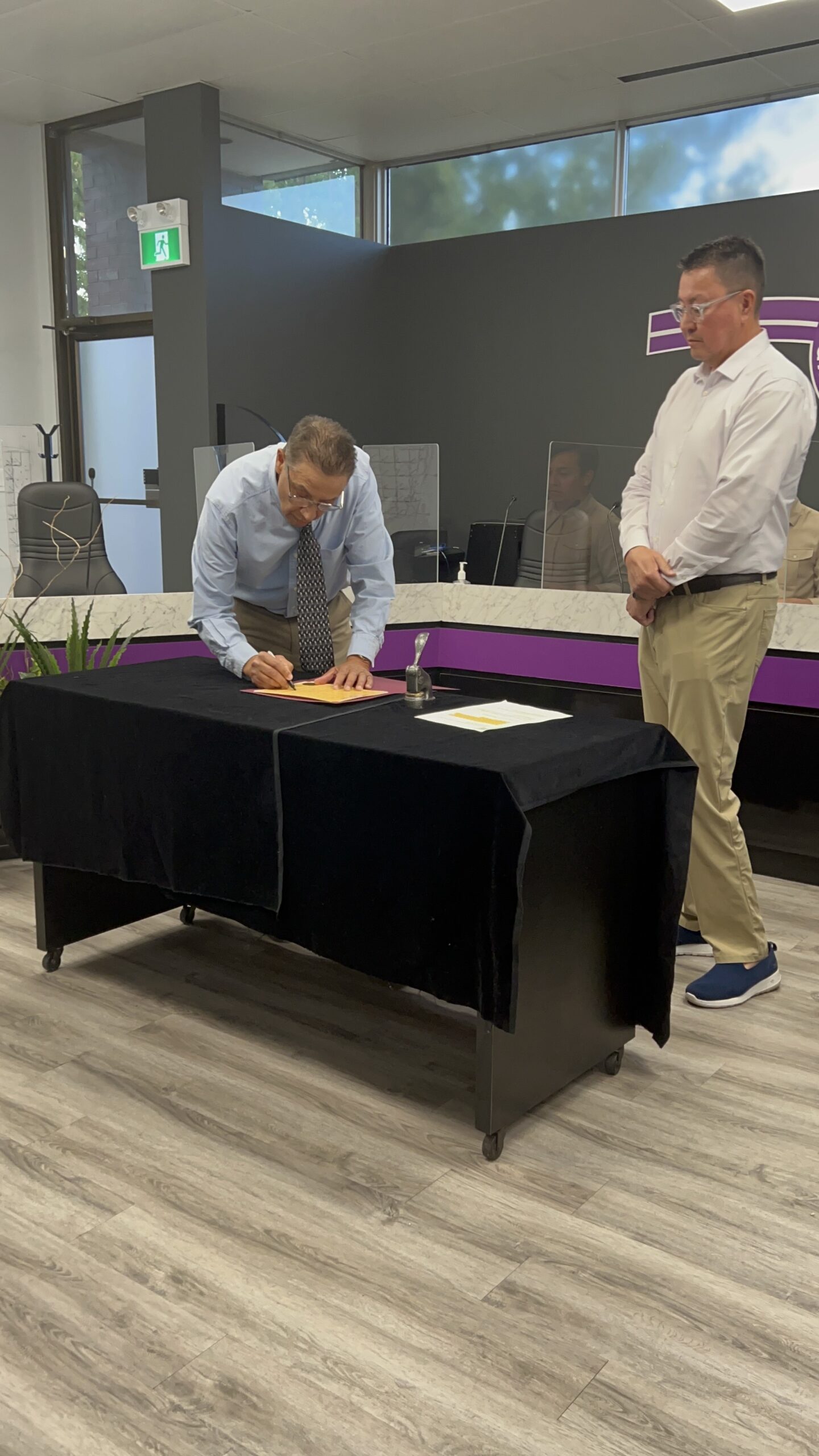 Retired dentist sworn in as councillor