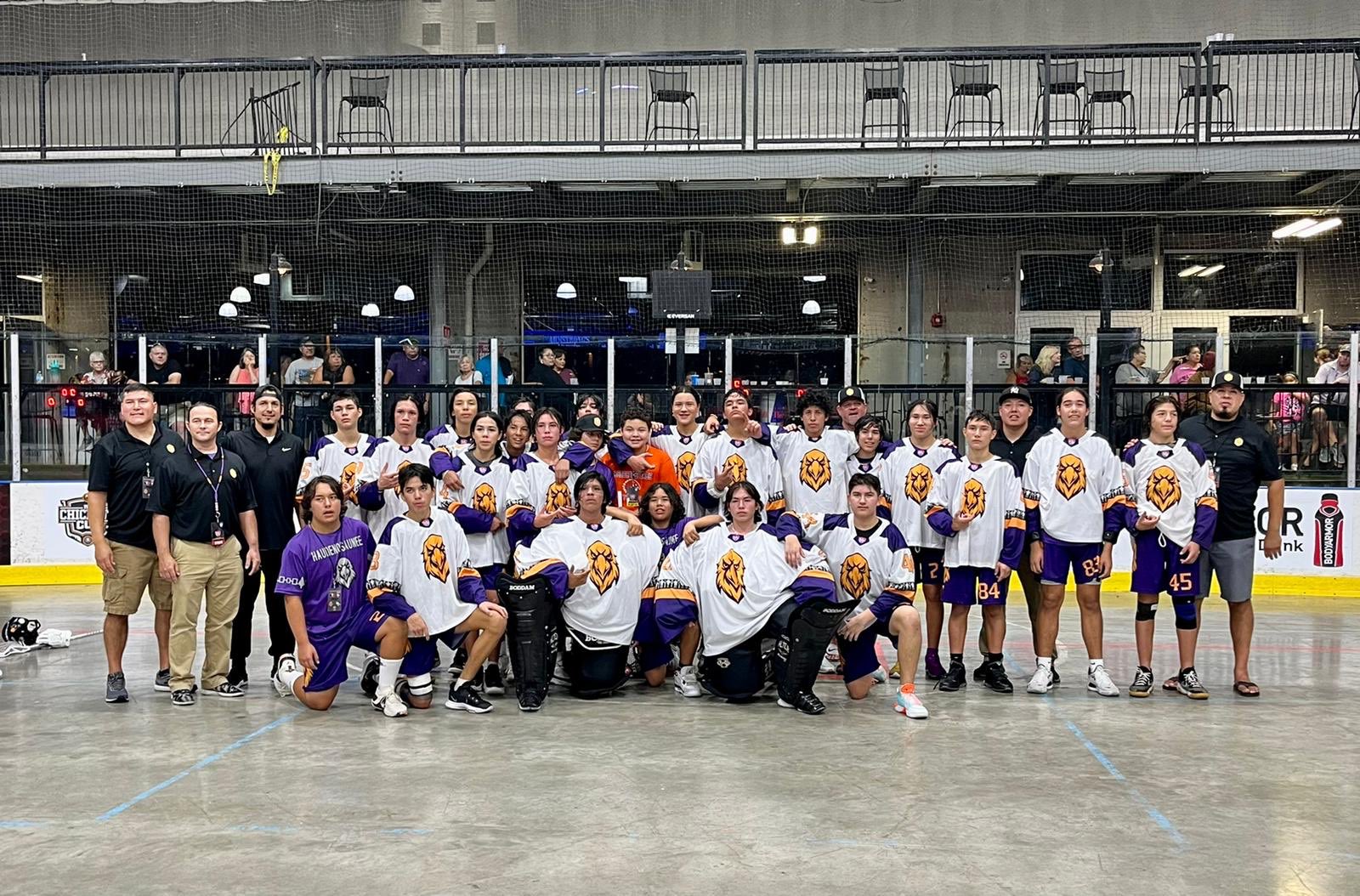 U16 Haudenosaunee boy’s team take Gold medal