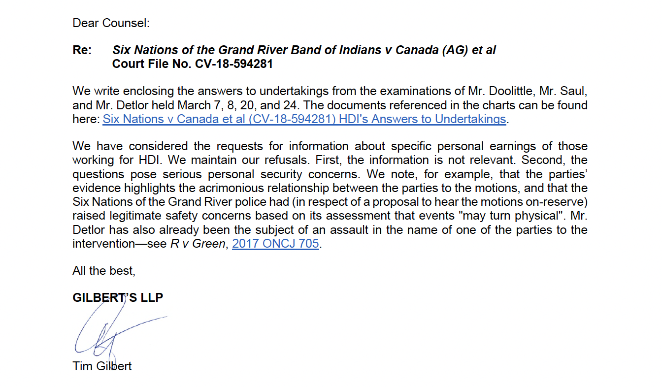 Court documents show HDI refused to answer questions on total revenue, success fees, salaries for staff
