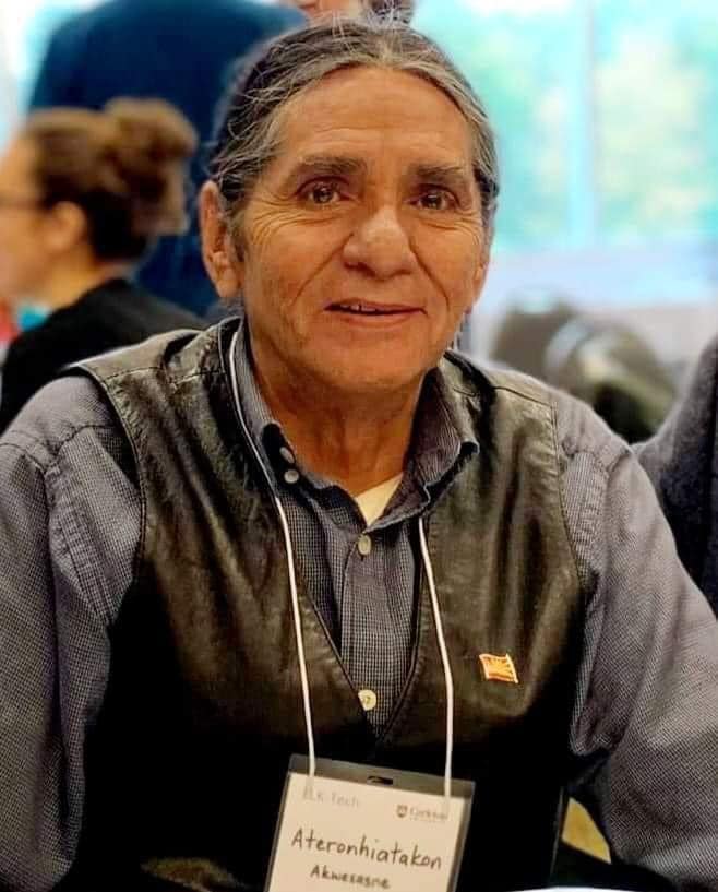 Haudenosaunee communities grieve passing of knowledge keeper Ayonwaehs Ateronhiatahkon Francis Boots